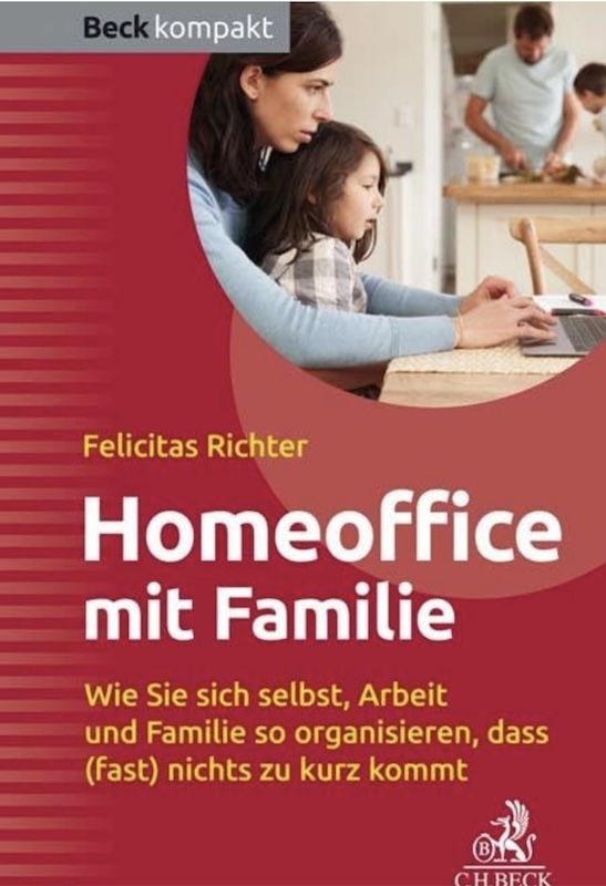 Felicitas Richter HomeOffice mit Familie